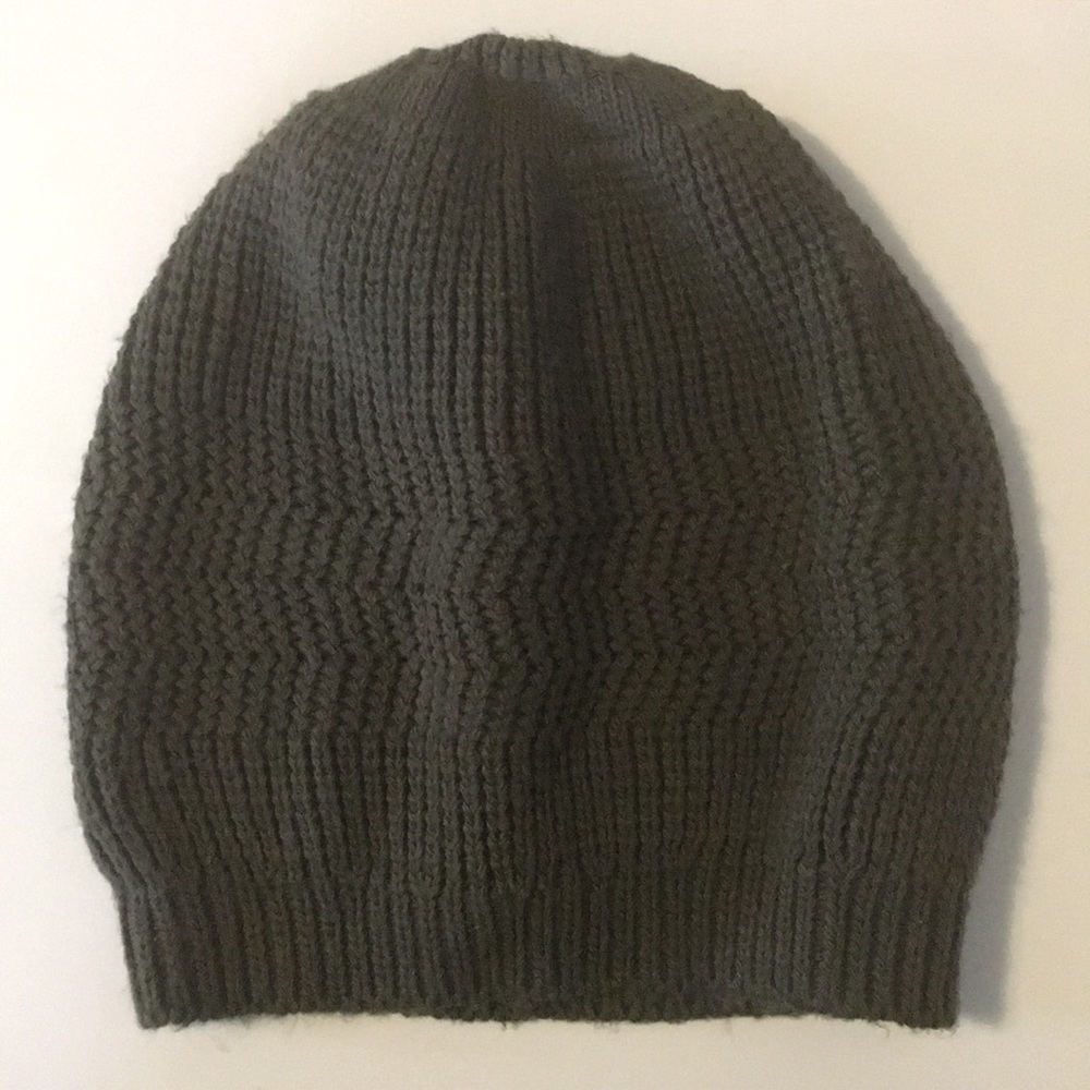 Marc Jacobs Forest Green Slouchy Beanie Hat